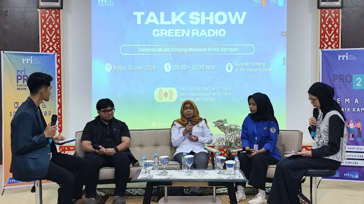 DLH Sintang Edukasi Generasi Muda Tentang Pengelolaan Sampah