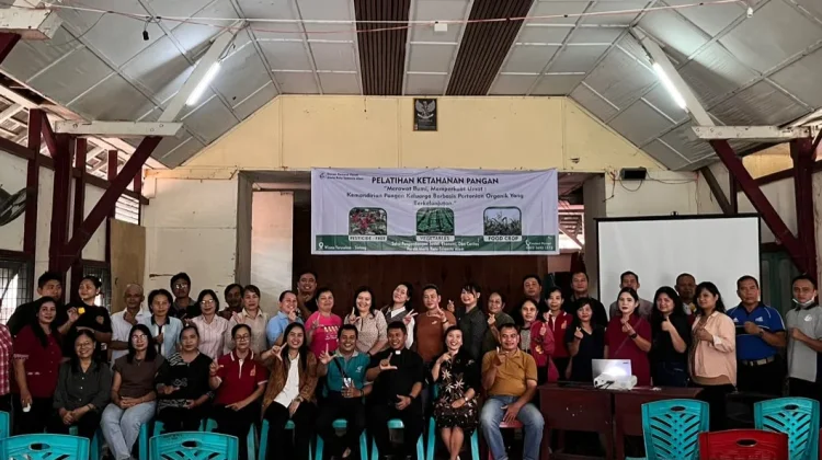 Paroki MRSA Gelar Pelatihan Ketahanan Pangan Berbasis Pertanian Organik