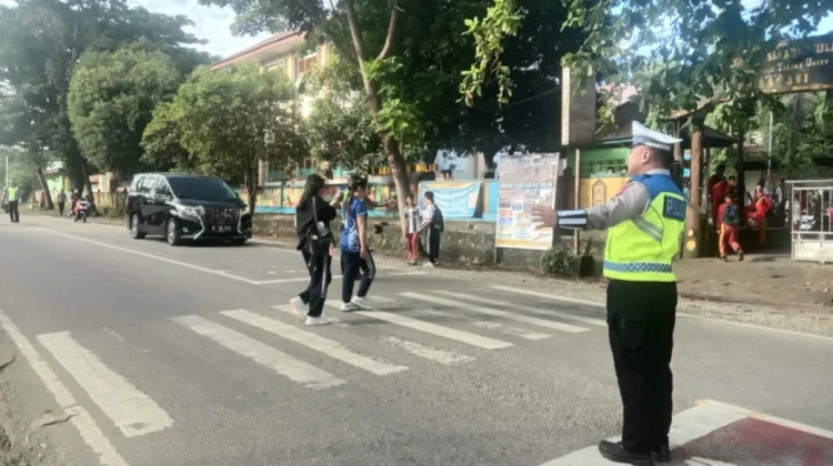 Polres Sekadau Tekan Lakalantas, Tempatkan Personel di Titik Rawan