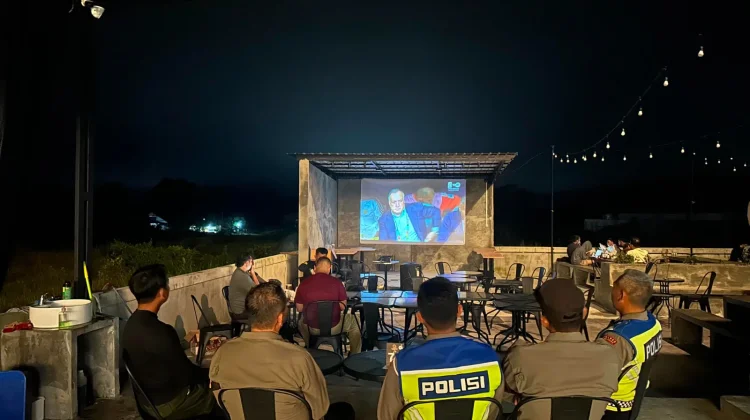 Polres Sekadau Menggelar Nonton Bareng Piala Dunia 2026