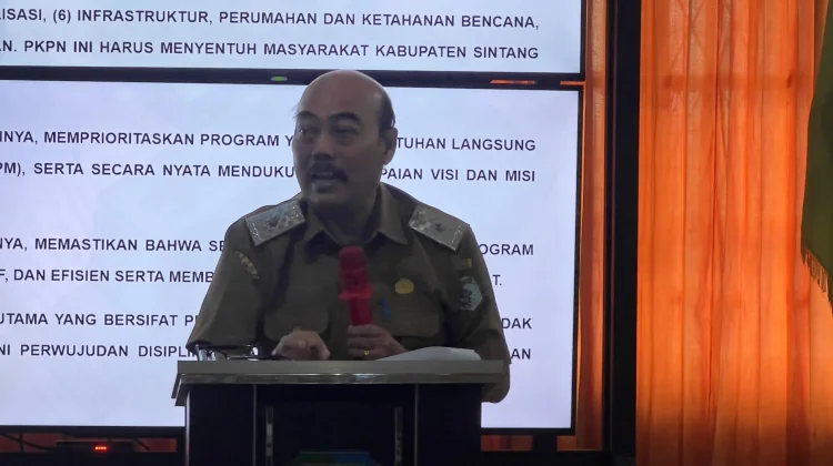 Sekda Sintang Tekankan Sinkronisasi Program dalam Penyusunan Renja