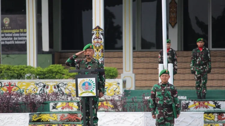 Kasrem 121/Abw Tegaskan Pembinaan Satuan Secara Terukur dan Terarah