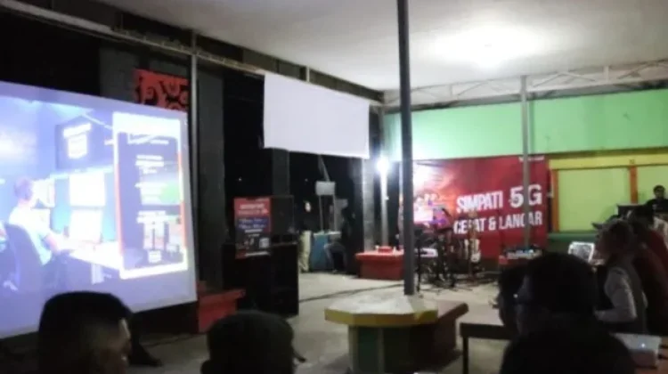 Kodim 1206/Putusibau Adakan Nobar Piala Dunia 2026