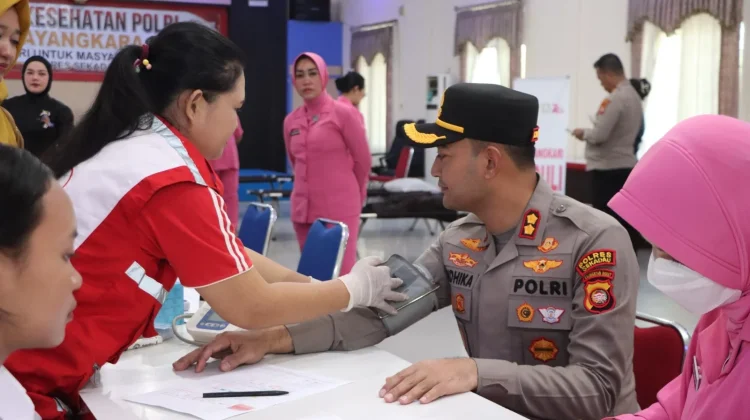 Polres Sekadau Kumpulkan 27 Kantong pada Aksi Donor