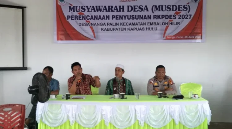 Musdes RKPDes Palin Embaloh Hilir