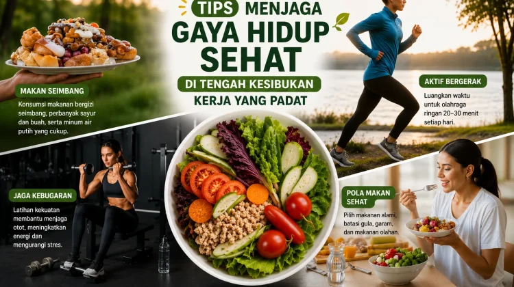 Tips Menjaga Gaya Hidup Sehat di tengah Kesibukan Kerja yang Padat