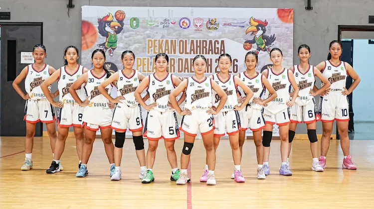 Luar Biasa! Basket Putri Sintang Naik Podium POPDA Kalbar 2026