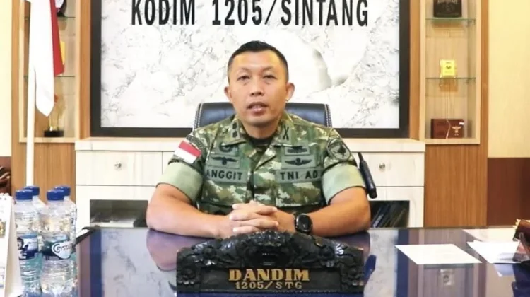 Komandan Kodim Sintang Sampaikan Selamat Peringati Hari Bhayangkara ke-80