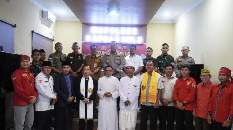 Polres Kapuas Hulu Gelar Doa Lintas Agama