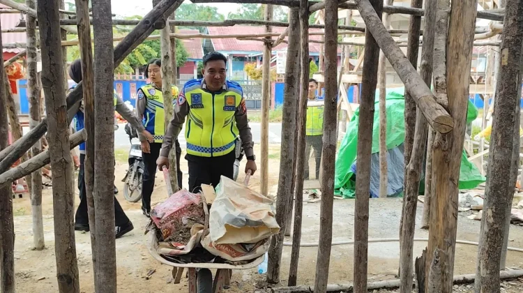 Polres Sekadau Menggelar Bakti Religi