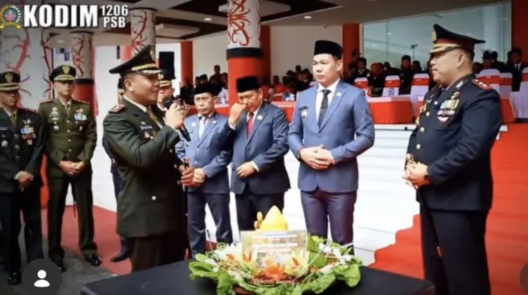 Hari Bhayangkara ke-80, Dandim Putussibau Doakan Polri Semakin Jaya dan Sukses