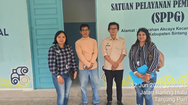 BRI BO Sintang Jalin Silaturahmi dan Perkuat Layanan Digital di SPPG