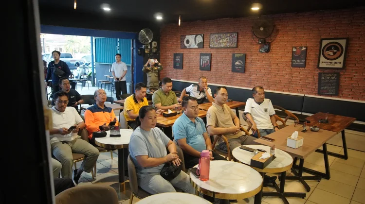 Forkopimda Sekadau Nobar Portugal vs Kroasia