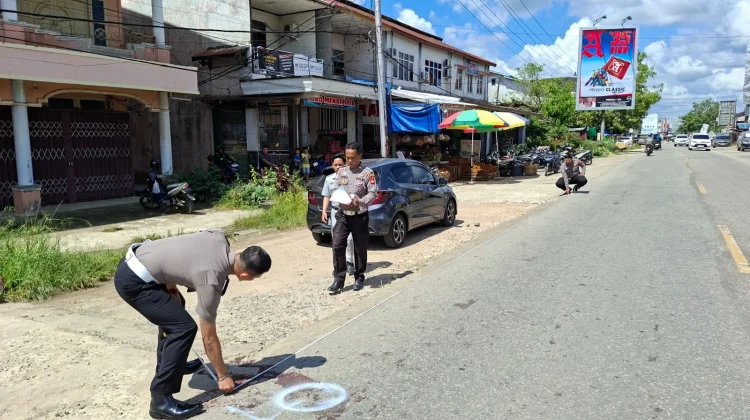 Polres Sekadau Tangani Laka Lantas