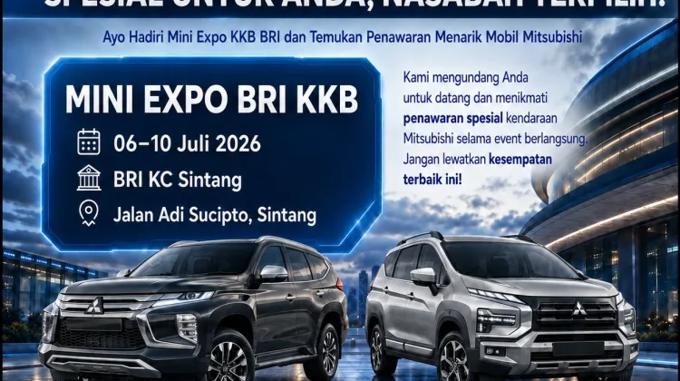 BRI KKB Expo 2026, Wujudkan Kendaraan Impian dengan Beragam Promo