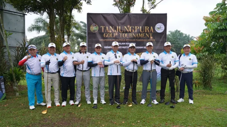 Tanjungpura Golf Turnamen  HUT ke-68 Kodam XII/Tpr Jalin kebersamaan