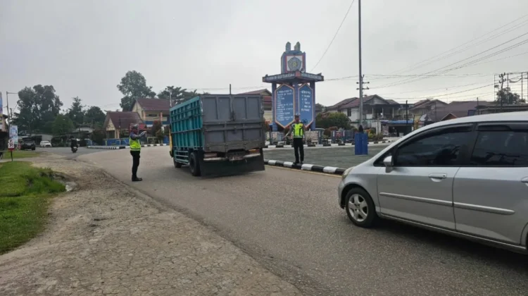 Polres Sekadau Lakkan  Ploting Point di Sejumlah Titik Strategis