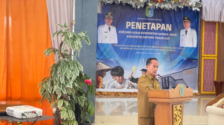 Hadapi Efisiensi, Bupati Sintang Minta OPD Refocusing Program