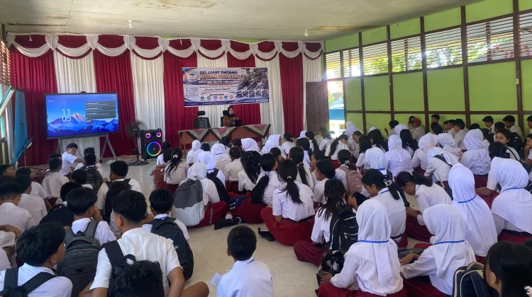 MPLS SMPN 1 Binjai Hulu Bangun Semangat Belajar Siswa Baru
