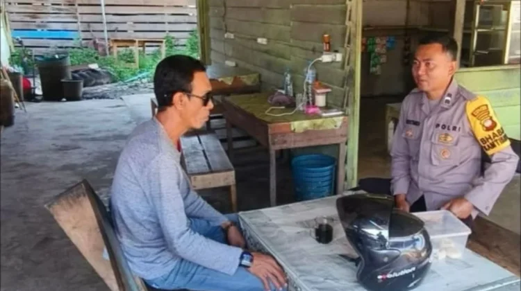 Polsek Sungai Tebelian Gencarkan Patroli Dialogis Jaga Kamtibmas