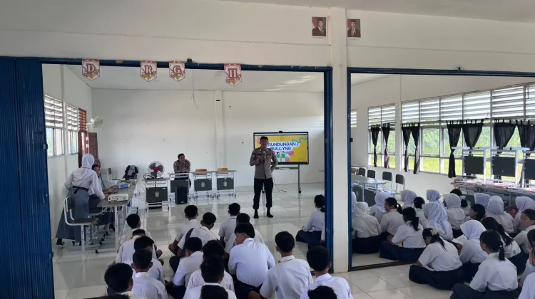 Polres Sekadau Sampaikan Tentang Bahaya Bullying