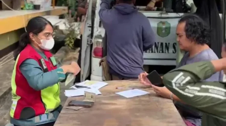 Tim Gabungan Polres Sekadau Jaring Puluhan Kendaraan
