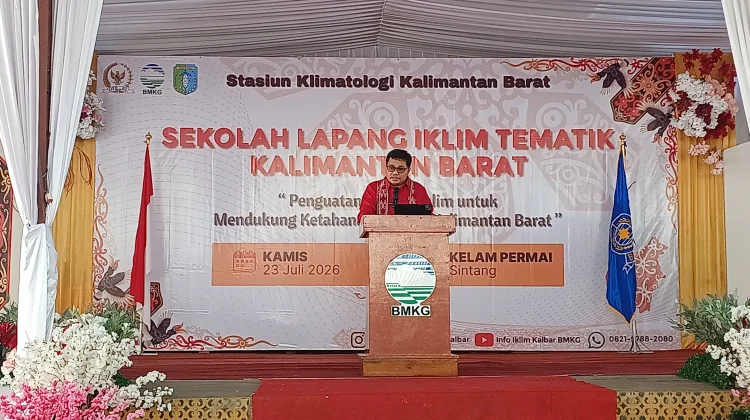 Petani Sintang Didorong Manfaatkan Data BMKG untuk Tentukan Musim Tanam