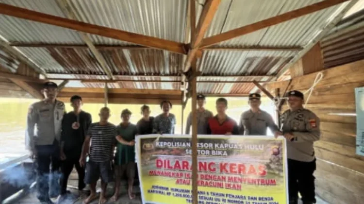 Polsek Bika Adakan Edukasi Cegah Praktik Ilegal Fishing