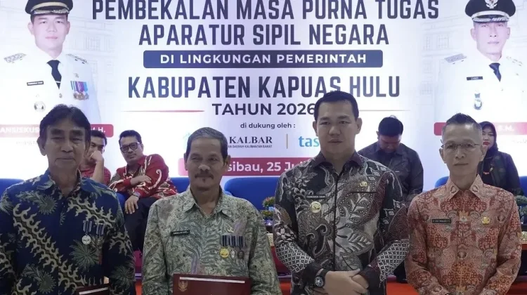 Bupati Kapuas Hulu : ASN Purna Tugas Jaga Nama Baik,Jadi Tauladan Masyarakat