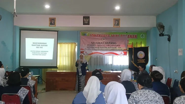 Agustina Terpilih Sebagai Ketua IBI Ranting Kayan