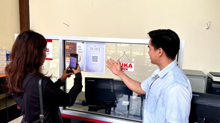 Polres Sekadau Berikan Pelayanan Wifi Gratis
