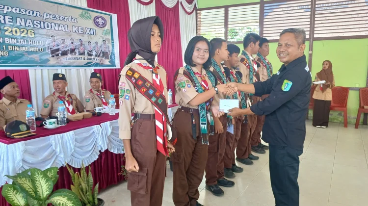Komite SMPN 1 Binjai Hulu Dukung Enam Siswa Ikuti Jamnas XII 2026