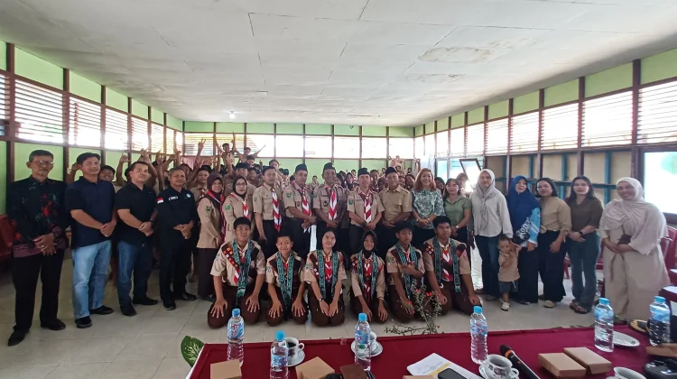 Dukungan Pembina dan Orang Tua Antarkan Enam Siswa SMPN 1 Binjai Hulu ke Jamnas XII
