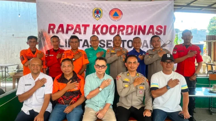 Rakor Lintas Sektor Penanganan Karhutla, Polres Melawi Siapkan Personel