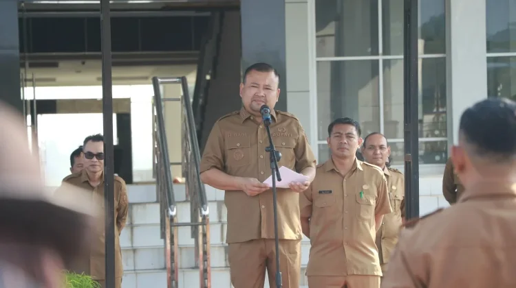 Bupati Melawi Tekankan Disiplin ASN, Peningkatan PAD dan Cegah Karhutla