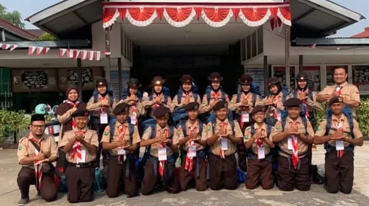Gudep Darasuti MTs Negeri 1 Sintang Ikuti Lomba dan Perkemahan HUT Pramuka ke-65