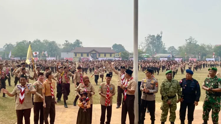 Suara Indah dari Lapangan Stadion Baning, Haru Menyelimuti Hari Pramuka ke-65
