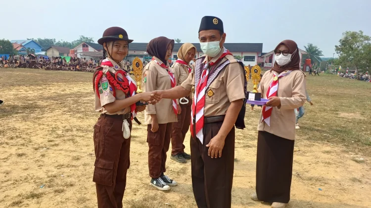 Meriahkan Hari Pramuka, Kwarran Binjai Hulu Gelar Beragam Lomba
