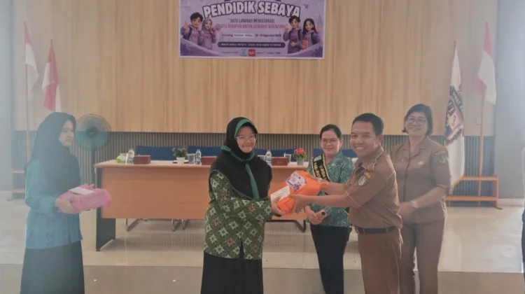 Ketua PKPR MTs Negeri 1 Sintang Mengikuti Pelatihan Pendidik Sebaya