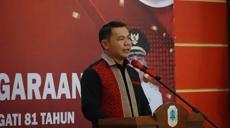 Resepsi Kenegaraan, Bupati Kapuas Hulu Ajak Masyarakat Perkuat Gotong Royong