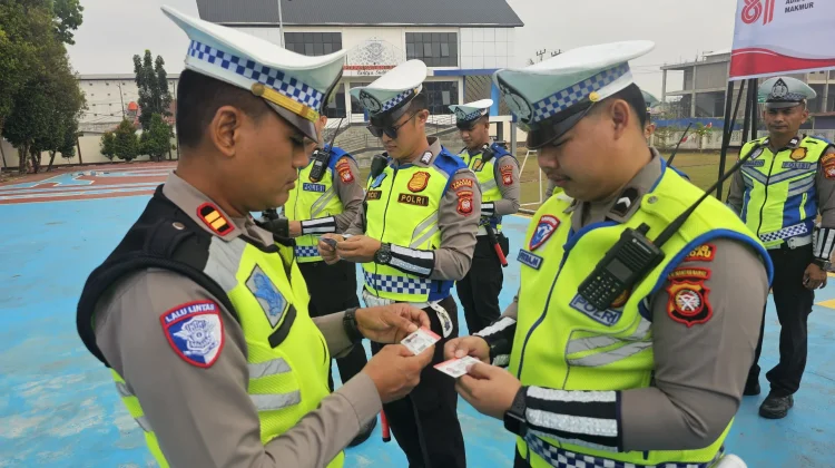 Satlantas Polres Sekadau Cek Kesiapan Personel untuk Berikan Pelayanan