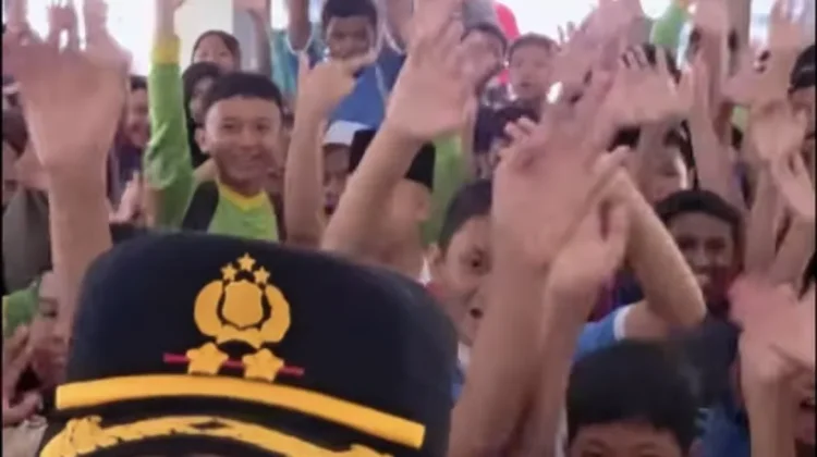 Kapolres Kapuas Hulu DukungAksi Bergizi di Badau