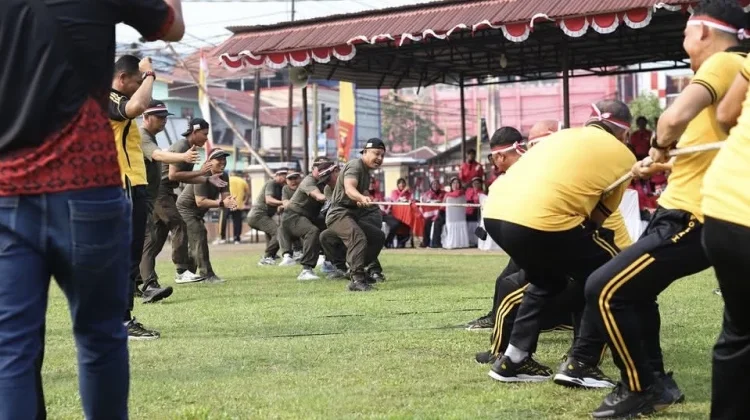 Semarak HUT RI ke-81, Polres Kapuas Hulu Gelar Lomba Antarinstansi