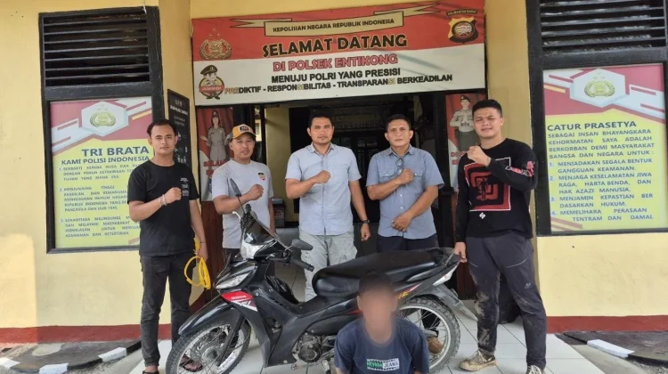 Polres Sekadau Amankan Terduga Pelaku Curanmor