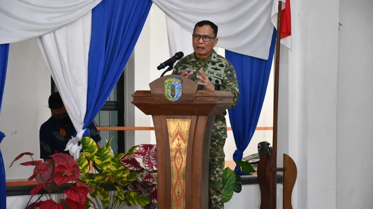 Stafsus KSAD Paparkan Upaya Pencegahan Karhutla di Sintang