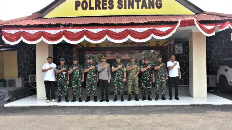 Satgas Penyuluh Karhutla Perkuat Koordinasi Bersama Dandim dan Kapolres Sintang