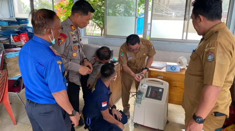 DPKP Cek Posko Karhutla dan Alat Kesehatan
