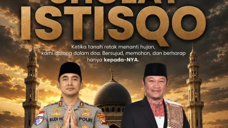 Polres Sintang Siap Menggelar Sholat Istisqo Mohon diturunkan Hujan