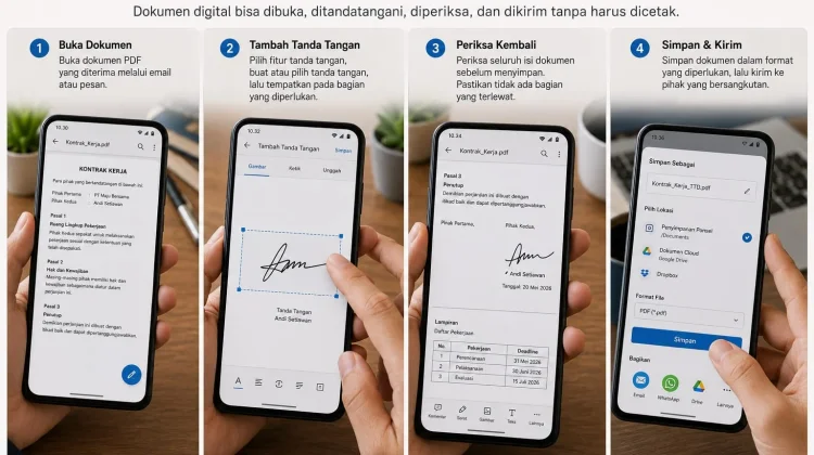 Dokumen Tak Lagi Harus Dicetak, Urusan Administrasi Bisa dari HP
