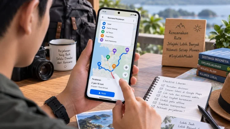 Liburan Bisa Berantakan Gara-Gara Salah Atur Rute, Google Maps Punya Cara Mengantis